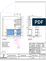 Bragagnini - Proy. Vasco: Dpto. 702 - Mueble de Cocina