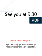 Process Paragraph