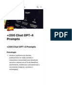 ?? +200 Chat GPT-4 Prompts