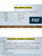 Disease Causing Agents: The Agents of Human Infectious Diseases Belong To Five Major Groups of Organisms