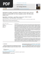 Distribution of Indium Germanium Gallium and Other Minor and 2021 Ore Geo