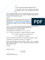 Notas de Geometria Analítica (Recuperação Automática)