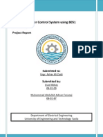 Intelligent Water Control System Using 8051 (AT89C51) : Project Report