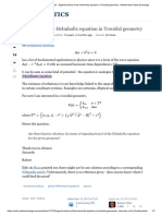 Functional Analysis - Eigenfunctions of The Helmholtz Equation in Toroidal Geometry - Mathematics Stack Exchange