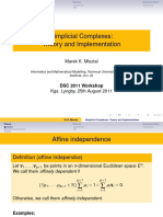 Simplicial Complexes