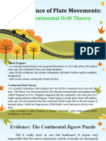 Science Evidence of Plate Movements Continental Drift