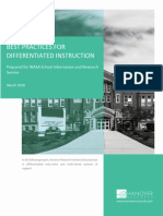 Mar-Best Practics For Differentiated Instruction