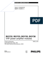 Data Sheet: BGY32 BGY33 BGY35 BGY36