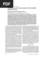 Genomics of The Origin and Evolution of Microsatellite Markers For Citrus