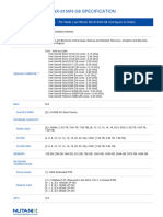 Nx-8150N-G8 Specification: Model Nutanix: Per Node (Per Block) NX-8150N-G8 (Configure To Order)