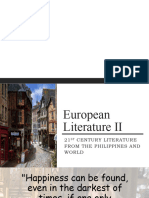 European-Literature-Q2 Archetypes Repport