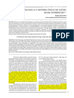 13 A PSICOLOGIA E O SISTEMA ÚNICO DE SAÚDE Quais Interfaces