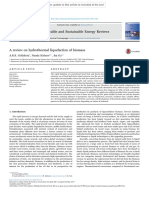 A Review On Hydrothermal Liquefaction of Biomass