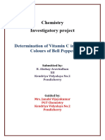 Chemistry Investigatory Project