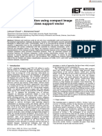 IET Information Security - 2020 - Ghouti - Malware Classification Using Compact Image Features and Multiclass Support