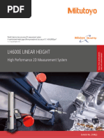 Lh600E Linear Height: High Performance 2D Measurement System