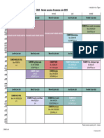 Horaire Examen Session de Juin 2023 5QS3