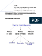 Uniones Intermoleculares