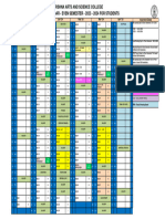 Academic Calendar 2023 - 24 Even Student