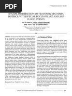 Proof: Spatial Distribution of Floods in Mathara District: With Special Focus On 2003 and 2017 Flood Events