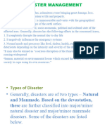 Disaster Management