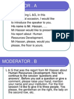 Moderator - A