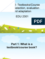 Lecture 2 - Textbook - Course Book