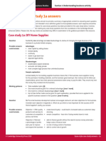 IGCSE-OL - Bus - Sec - 1 - Answers To Case Study - Enhanced - 1A