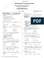 JEE MATHEMATICS Sets Relation and Function