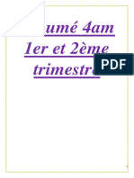 Résumé 4am 1er Et 2ème Trimestre.