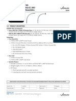 Vicflex Sprinkler Fittings Series Ah2-300 and Ah2-Cc-300 Braided Flexible Hose Assemblies