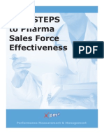 WP Five Steps To Pharma Sales Force Effectiveness