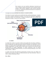 Introdiction:: La Machine À Courant Contenu Est Une Machine Électrique Tournante Qui