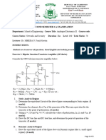 Analog Electronics 2023