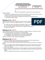 Examen de Chimie Minérale