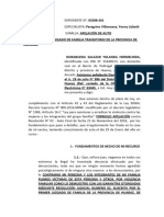 Apelación de Auto - Violencia Familiar - Yolanda