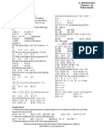 IX Polynomials