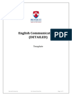 Course Outline English Communication