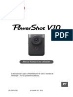 Manual Avançado Do Utilizador: Este Manual É para O Powershot V10 Com A Versão de Firmware 1.1.0 Ou Posterior Instalada