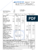 Bulletin de Salaire Morel