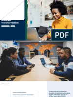 MSC Digital Business Transformation Course Brochure