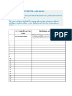 AI Student Answer Sheets - To Be Completed