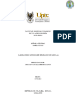 Informe Lab Metodo de Separacion de Mezclas