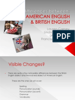 British English vs. American English