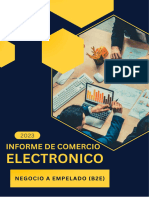 Informe de Comercio Modelo B2e