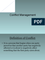 Conflict Management