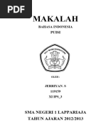 Makalah Puisi