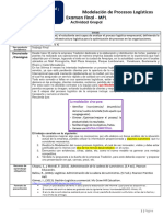 Modelación de Procesos Logísticos