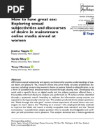 How-To-have-great-sex - Exploring Sexual Subjectivities and Discourses of Desire in Mainstream Online Media Aimed at Women - Tappin-Et-Al-2023