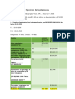 Ejercicios de Liquidaciones 3